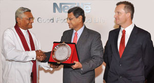 Nestle honoured by the Speaker of Sri Lankan Parliament