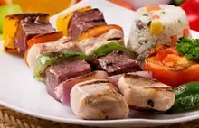 kebab-rice