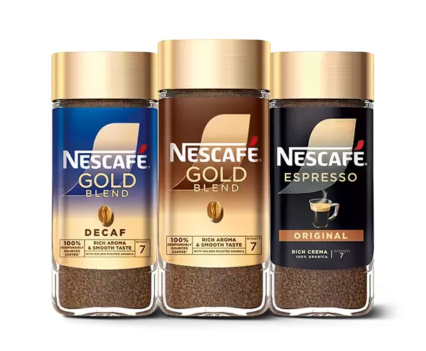 Nescafe GOLD packs 